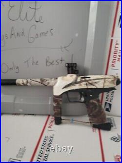 GoG eNMEy. 68 Caliber Paintball Gun Marker Rare White Trl4#318