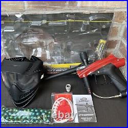 JT Cybrid Paintball Marker Gun With 1 Cylinder 68 Caliber Paint Ball Mask Unused