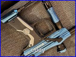 Kingman Spyder Fenix Electronic Paintball Gun Gloss Blue New