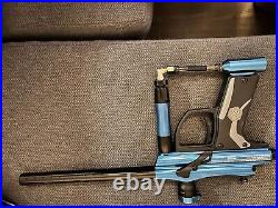 Kingman Spyder Fenix Electronic Paintball Gun Gloss Blue New