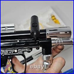 Kingman Spyder Shutter Black 68 cal Semi Auto Paintball Gun Marker USED ONCE