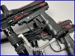 Lot Of 3 Spyder Sonix Pro Paintball Gun Mechanical Semi Auto