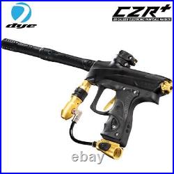 Maddog DYE CZR+ Full Auto Paintball Gun Marker Advanced Starter Kit Black / Gold