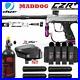Maddog DYE CZR+ Full Auto Paintball Gun Marker Advanced Starter Kit Grey Purple