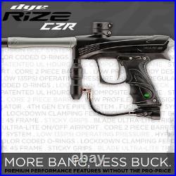 Maddog Dye Rize CZR Full Auto Paintball Gun Marker Starter Package Black / Grey