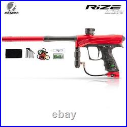 Maddog Dye Rize CZR Full Auto Paintball Gun Marker Starter Package Red / Black