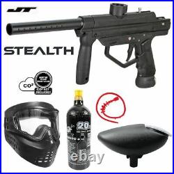Maddog JT Stealth Semi-Automatic Bronze CO2 Paintball Gun Starter Package