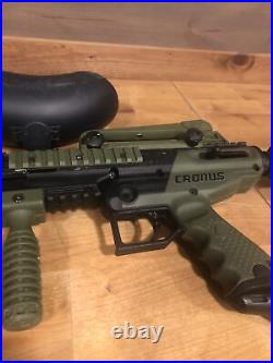 Maddog Tippman Cronus Tactical CO2 Paintball Gun Bundle- Olive