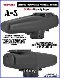 Maddog Tippmann A-5 Advanced CO2 Paintball Gun Marker Starter Package Black