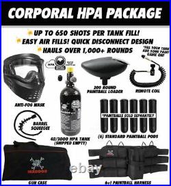 Maddog Tippmann Cronus Tactical Corporal HPA Paintball Gun Starter Package Olive