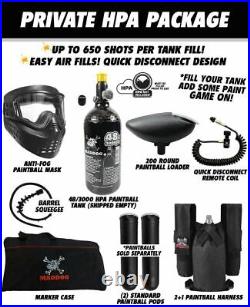 Maddog Tippmann Cronus Tactical Private HPA Paintball Gun Starter Package Olive