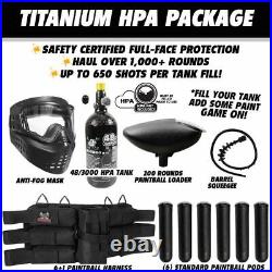 Maddog Tippmann Cronus Tactical Titanium HPA Paintball Gun Starter Package Olive