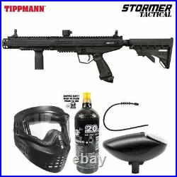 Maddog Tippmann Stormer Tactical Bronze Paintball Gun Marker Starter Package