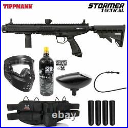 Maddog Tippmann Stormer Tactical Silver Paintball Gun Marker Starter Package