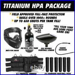 Maddog Tippmann Stormer Tactical Titanium HPA Paintball Gun Marker Starter Kit
