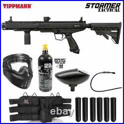 Maddog Tippmann Stormer Tactical Titanium Paintball Gun Marker Starter Package