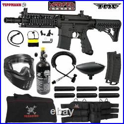 Maddog Tippmann TMC MAGFED Corporal HPA Paintball Gun Starter Package Black