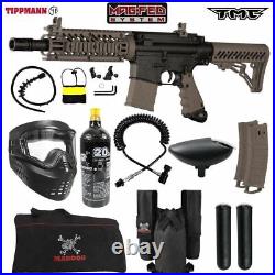 Maddog Tippmann TMC MAGFED Private Paintball Gun Marker Package Tan