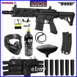 Maddog Tippmann TMC MAGFED Titanium CO2 Paintball Gun Marker Starter Kit Black