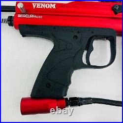 Mercury Rise Venom Red Blue Semi Auto. 50 Caliber Paintball Gun Marker Lot of 2