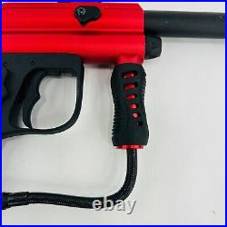 Mercury Rise Venom Red Blue Semi Auto. 50 Caliber Paintball Gun Marker Lot of 2