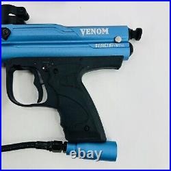 Mercury Rise Venom Red Blue Semi Auto. 50 Caliber Paintball Gun Marker Lot of 2