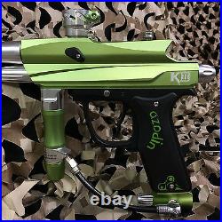 NEW Azodin KD-II KD2 Kaos-D 2 Semi-Auto Paintball Gun Emerald (Green/Silver)