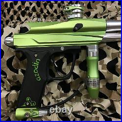 NEW Azodin KD-II KD2 Kaos-D 2 Semi-Auto Paintball Gun Emerald (Green/Silver)