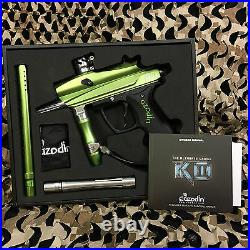 NEW Azodin KD-II KD2 Kaos-D 2 Semi-Auto Paintball Gun Emerald (Green/Silver)