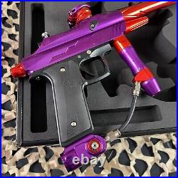 NEW Azodin KDIII Paintball Gun Polished Purple/Polished Red