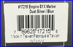NEW Empire Axe SYX 1.5 Paintball Gun Dust Silver/Blue