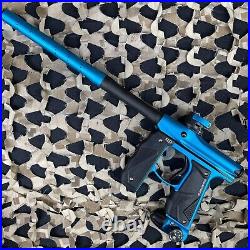 NEW Empire Mini GS Paintball Gun with 2 Piece Barrel Dust Blue/Dust Black