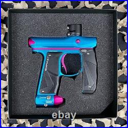 NEW Empire Mini GS Paintball Gun with 2 Piece Barrel Dust Light Blue/Dust Pink