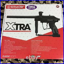 NEW KINGMAN SPYDER XTRA SEMI-AUTO PAINTBALL GUN/Marker GLOSS PURPLE