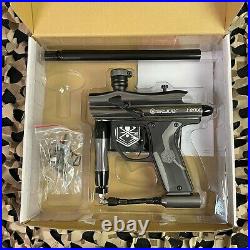 NEW Kingman Spyder Fenix Electronic Paintball Gun Gloss Gun Metal Grey