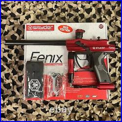 NEW Kingman Spyder Fenix Electronic Paintball Gun Gloss Red