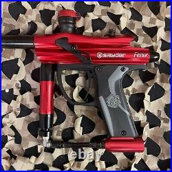 NEW Kingman Spyder Fenix Electronic Paintball Gun Gloss Red