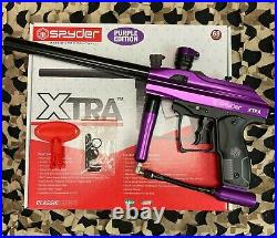 NEW Kingman Spyder Xtra Semi-Auto Paintball Gun Gloss Purple