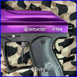 NEW Kingman Spyder Xtra Semi-Auto Paintball Gun Gloss Purple