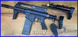 NEW Savage Combat M17 Paintball Marker Dual Hybrid Quick Detach Stock