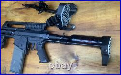 NEW Savage Combat M17 Paintball Marker Dual Hybrid Quick Detach Stock