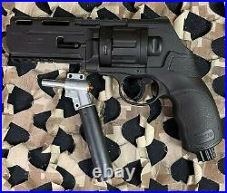 NEW T4E TR50 11 Joule 480 FPS. 50 Cal Paintball Revolver with Upgrade Valve