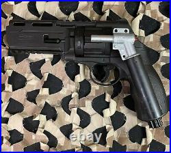 NEW T4E TR50 11 Joule 480 FPS. 50 Cal Paintball Revolver with Upgrade Valve