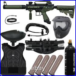 NEW Tippmann Cronus Tactical Light Gunner Paintball Gun Package Kit Olive