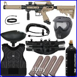NEW Tippmann Cronus Tactical Light Gunner Paintball Gun Package Kit Tan
