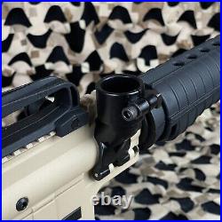 NEW Tippmann US Army Alpha Black Elite Tactical Paintball Gun Tan/Black