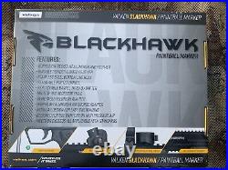 NEW Valken Blackhawk. 50 Paintball Marker Black 50 Cal Gun