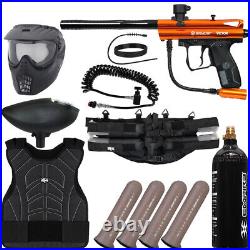 New Spyder Victor Light Gunner Paintball Gun Package Kit Orange