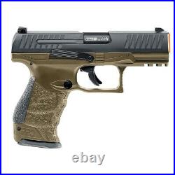 New T4E Walther PPQ M2 LE. 43 Cal Paintball Pistol Gun Marker FDE Tan