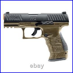 New T4E Walther PPQ M2 LE. 43 Cal Paintball Pistol Gun Marker FDE Tan